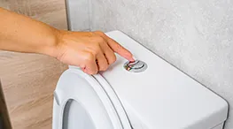 Instala&ccedil;&otilde;es sanit&aacute;rias com caixa acoplada e sistema dual flux